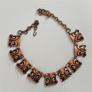 Elegant Copper Necklace